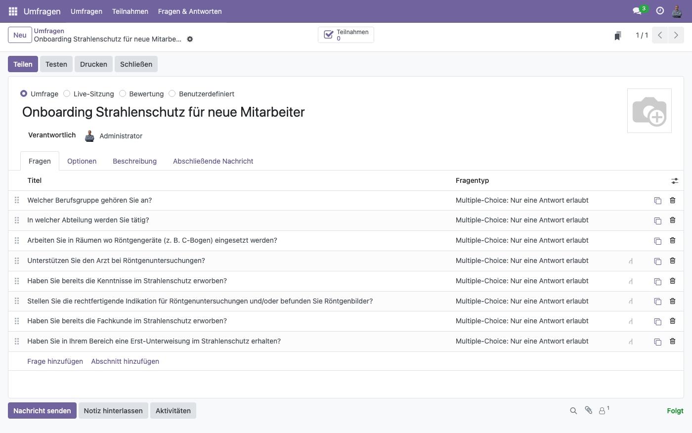 Berichtswesen & Onboarding-Automatik