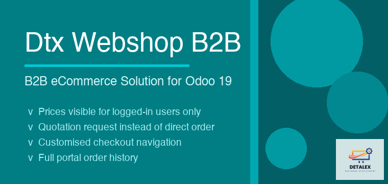 Dtx Webshop B2B – Detalex GmbH