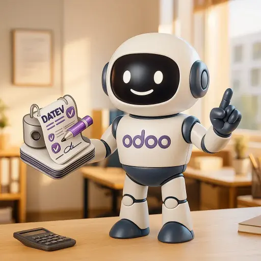 Odoo-DATEV Integration  & Support (XML, CSV) / Jahr